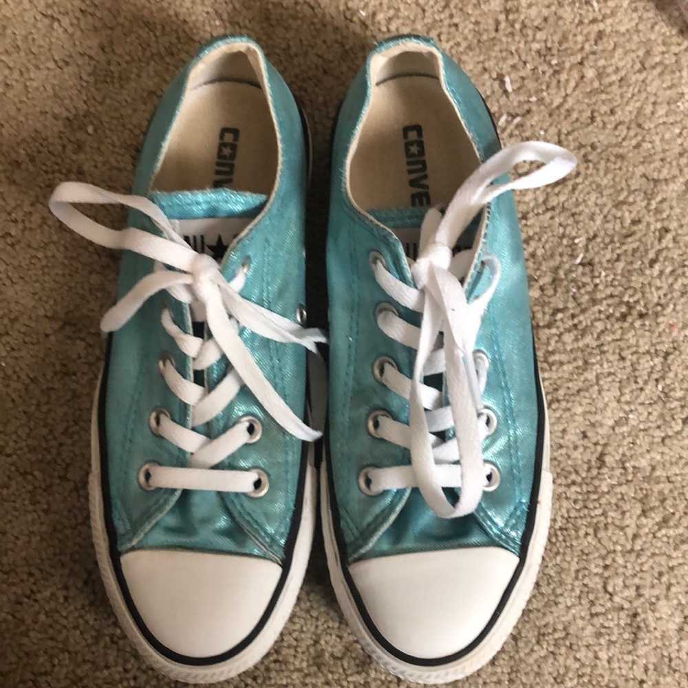 Light Blue Converse
